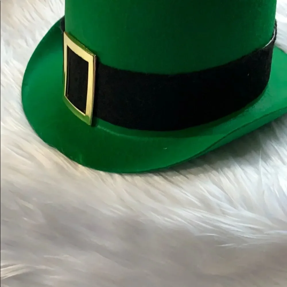 ST Patricks Day Fancy Dress Buckle Hat NEW - Picture 5 of 8